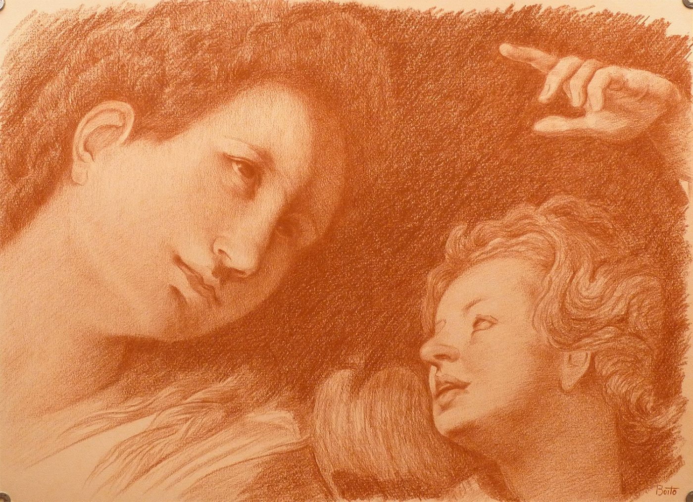 disegno a sanguigna